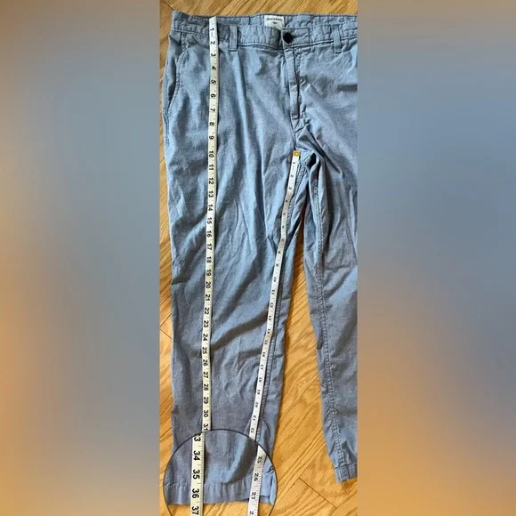 Dockers Pastel Blue Straight Leg Khaki Pants 34 X 29 Coastal - Picture 12 of 12